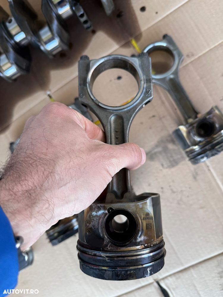 Bielă cu Piston Originală BMW / MINI (Motoare N47N / B47) cap piston f10 etc - 2