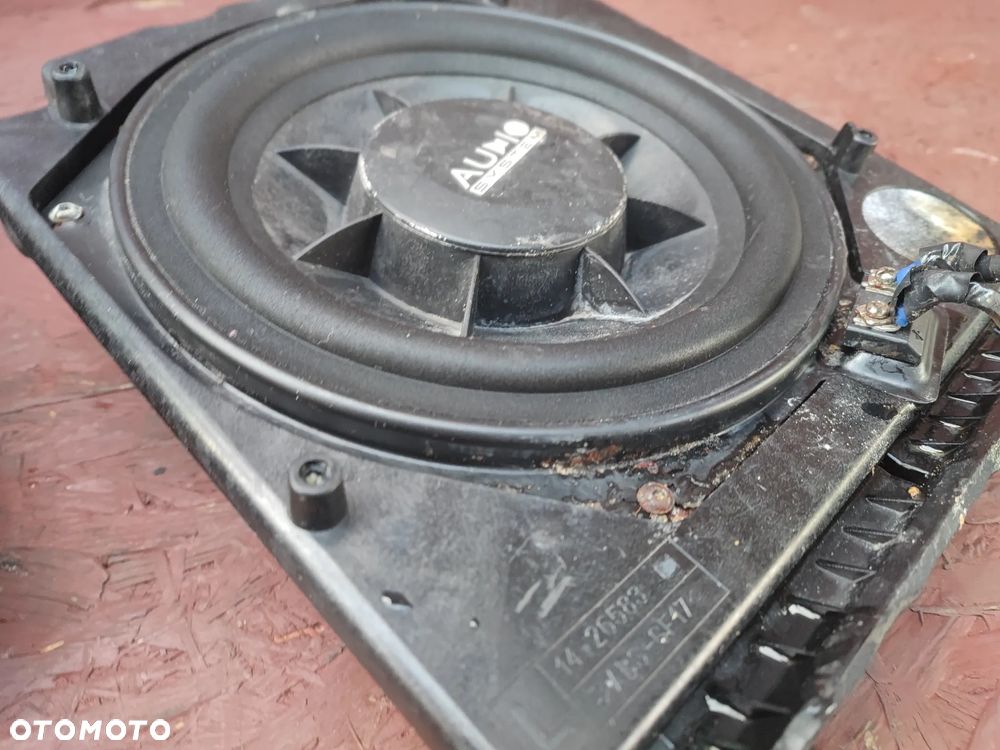 BMW E60LCI / E61LCI / E60 / E61 ORYGINALNE GŁOŚNIKI NISKOTONOWE ( BASSOWE ) Z FIRMY AUDIO SYSTEM O NR. 65 13 6 919 353 / 65 13 6 919 354 OEM SPRAWNE W 100% - 9