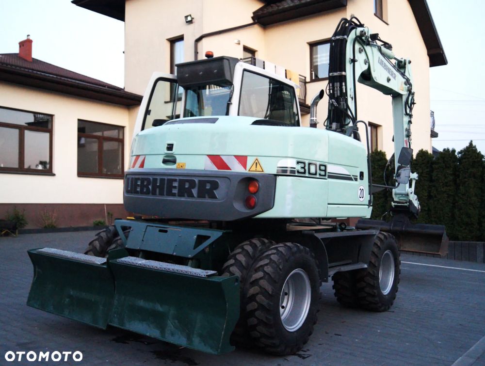 Liebherr 309 LITRONIC / KLIMA / LAKIER ORGINAŁ / NOWE OPONY  (311 312 TEREX CAT ) - 2