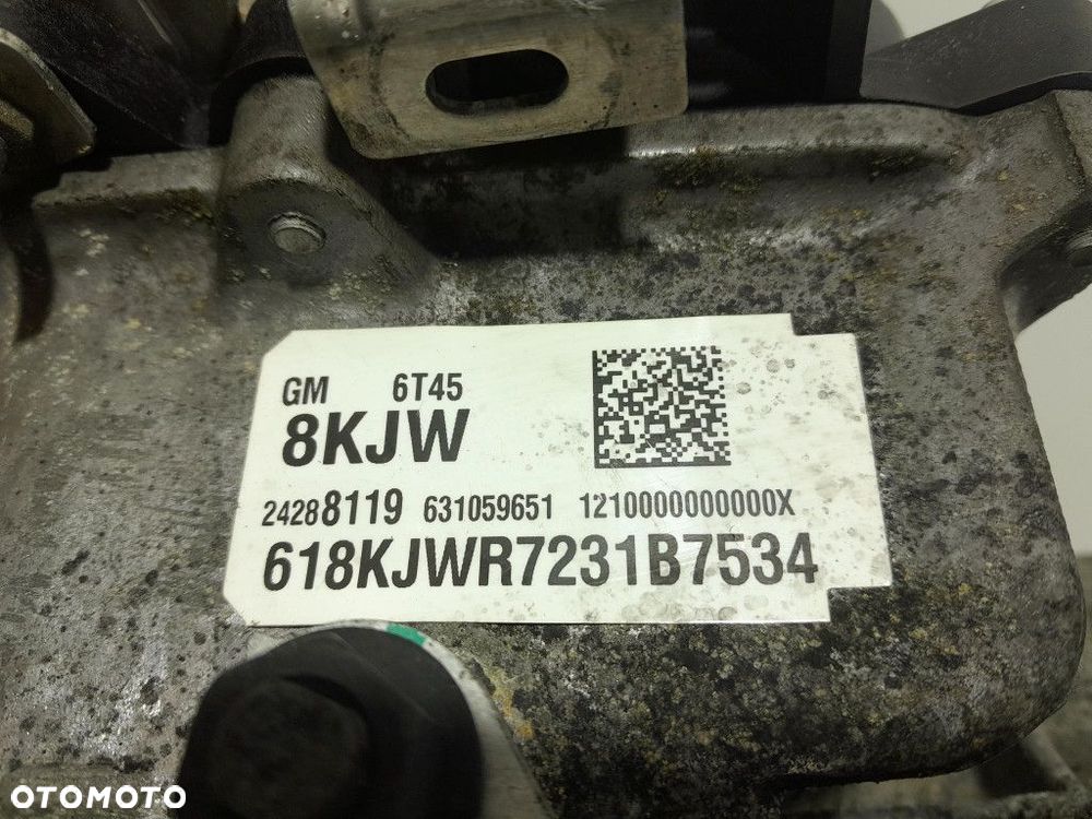 INSIGNIA B 1.6 CDTI 136 KM SKRZYNIA BIEGÓW AUTOMATYCZNA 6T45 8KJW - 5