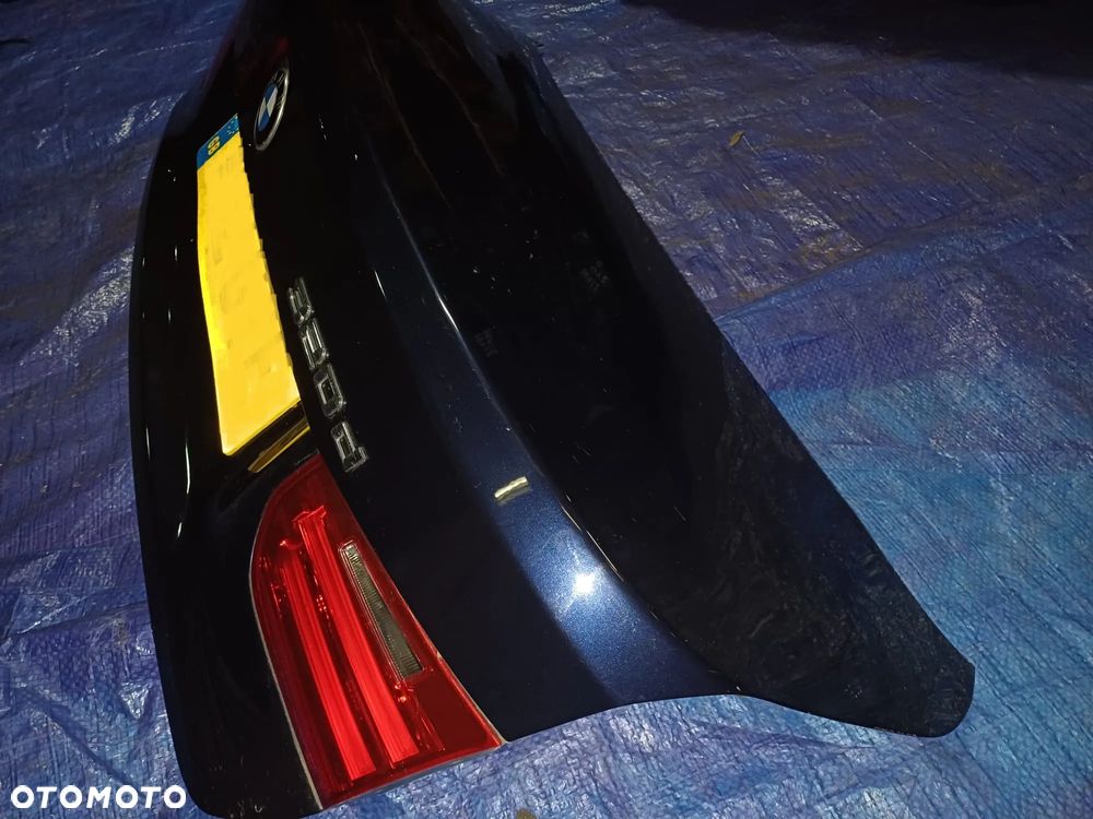BMW F30 Klapa Tył Kompletna A89 Imperial Blau - 2