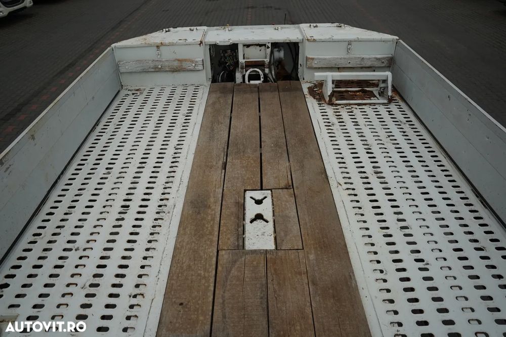 Altul REMORCA AUTO AMC CASTERA / ÎNCĂRCARE JOSĂ / 13,5 M / TABEL HIDRAULIC / TABELE HIDRAULICE / AX DE DIRECȚIE / TRONCIU - 21