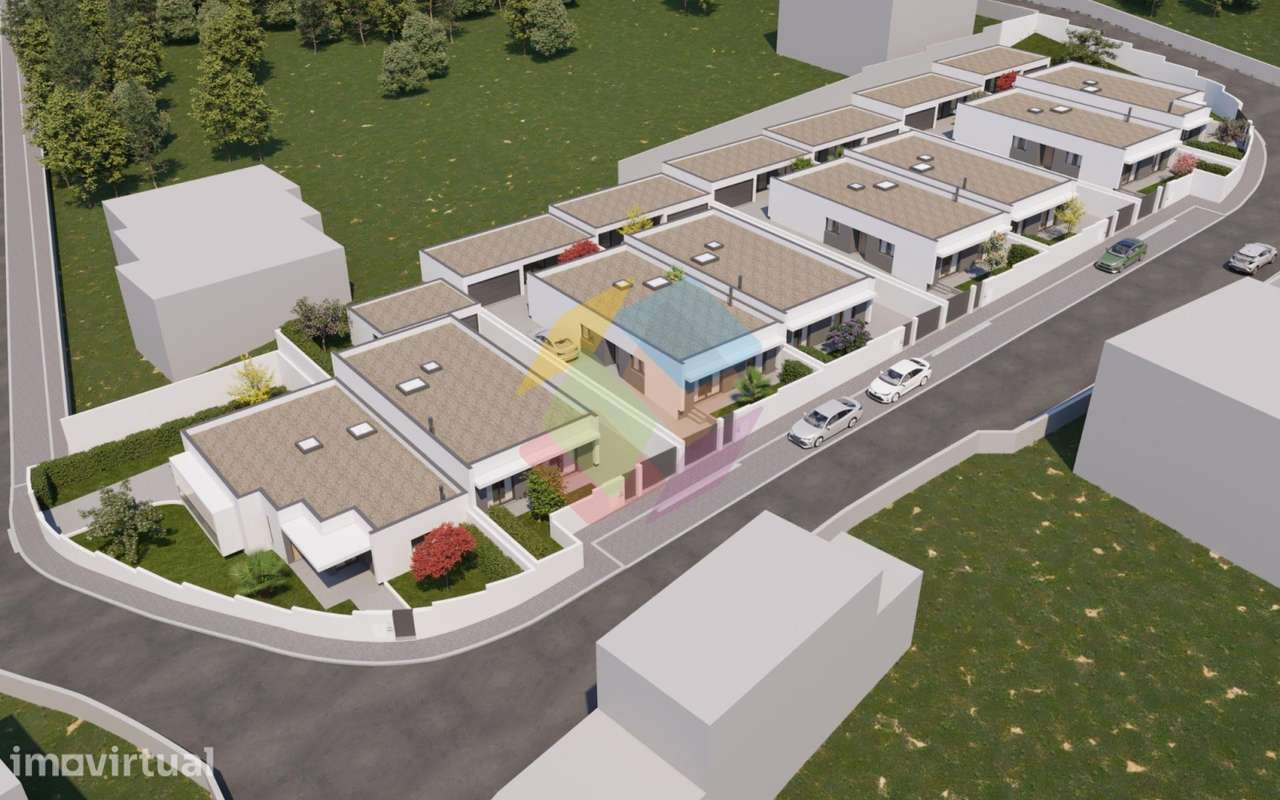 Moradia T3 Geminada de 2 pisos e 3 frentes – Travanca, Santa Maria d - Grande imagem: 4/24