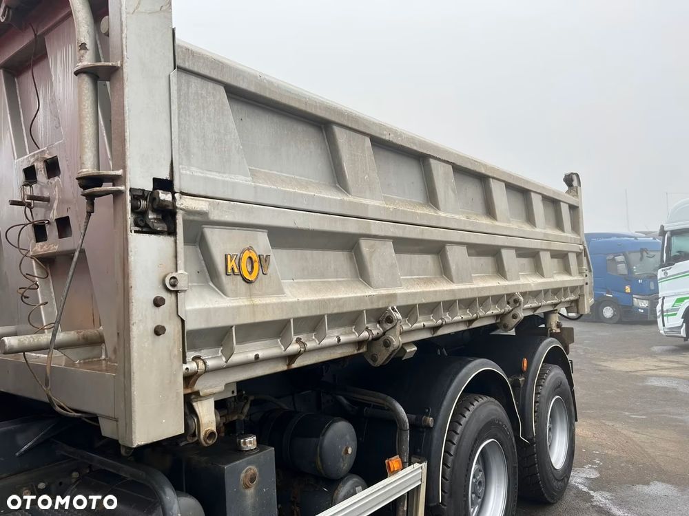 Scania R420 6x6 Hydroburta , stały napęd , zabudowa KOV, niski przebieg 320 tys km , wywrotka, zaczep do przyczepy, - 9