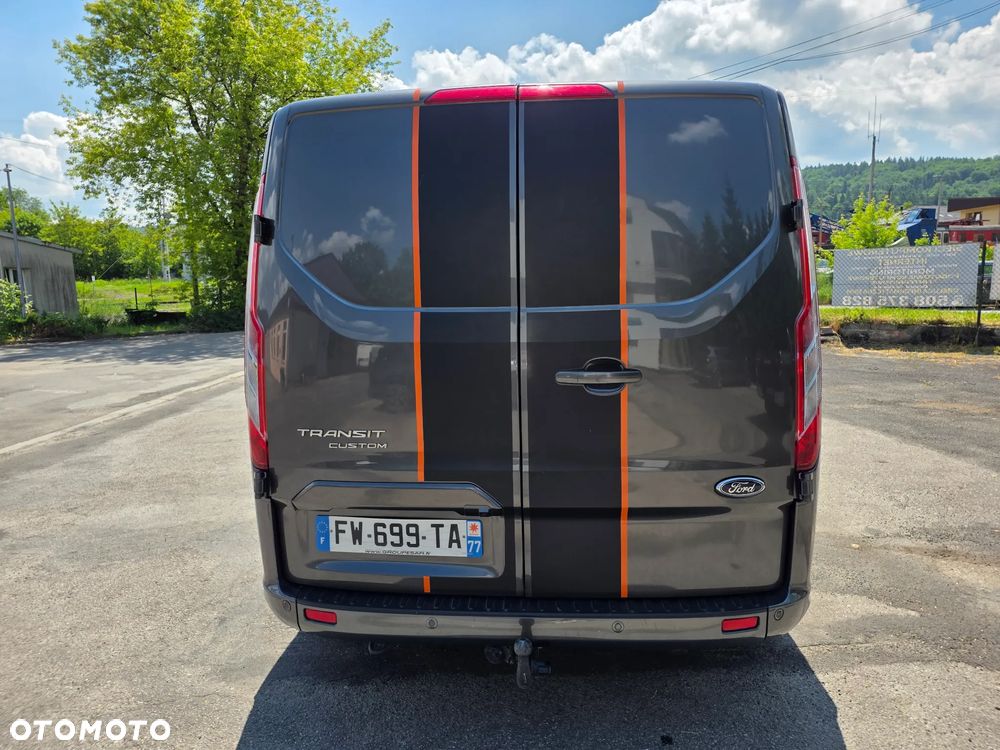 Ford CUSTOM SPORT 185PS Automat Skóra klima led hak ele fotele/szyba tempomat kamera - 12
