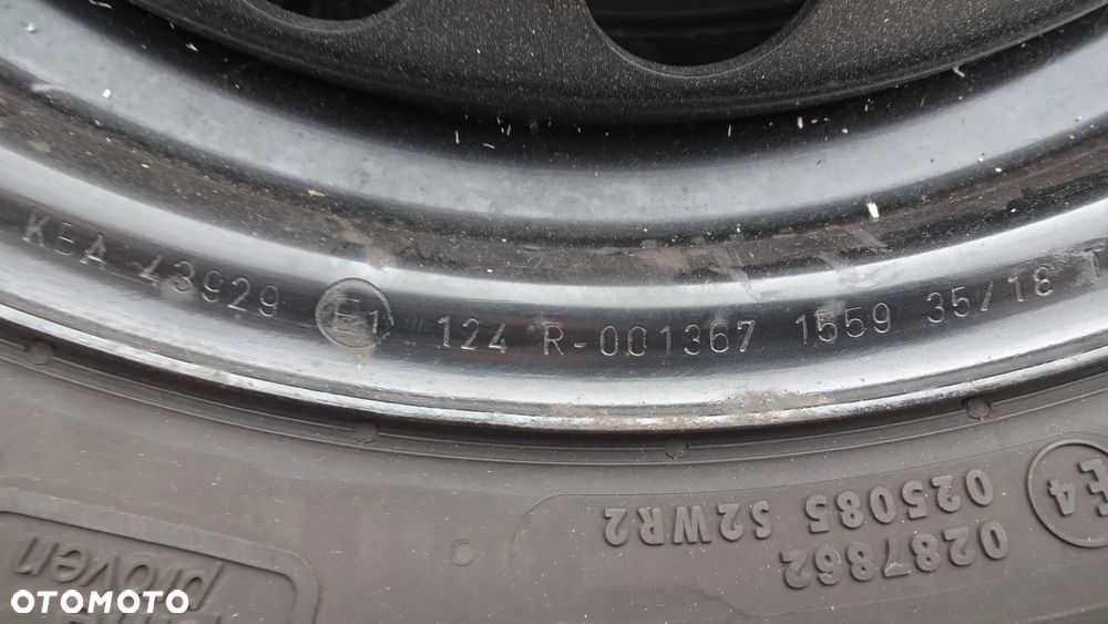 Koła zimowe 15'' 5x100 VW Polo Seat Ibiza ET40 KBA43929 185/65R15 Semperit - 10