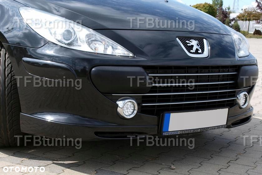 spoiler dokładka zderzaka przód peugeot 307 2005-2007 tfb tuning - 1