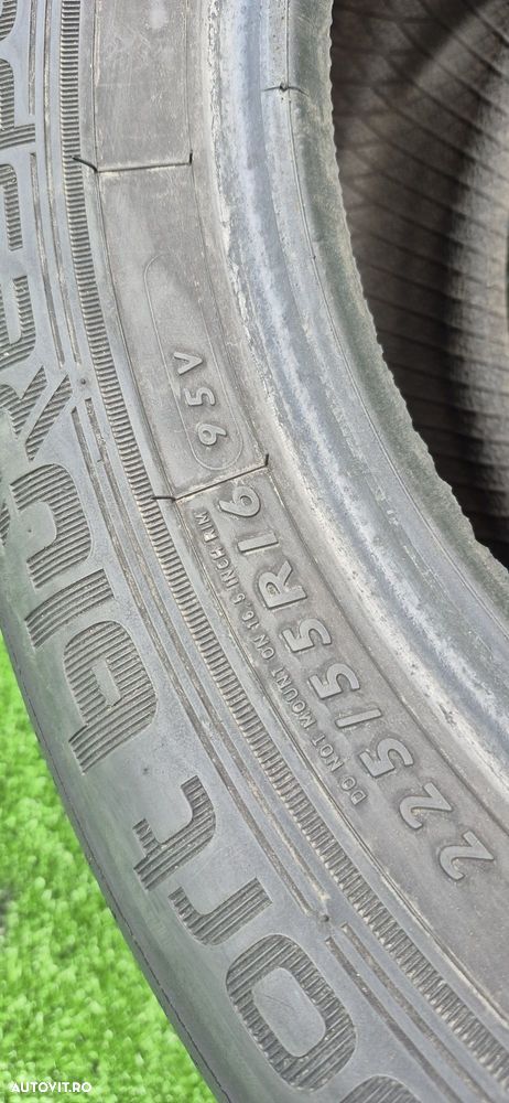 Anvelooe 2x225 55 16 dunlop dot 19 mm 5 - 6