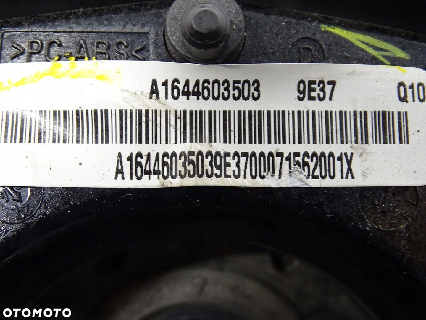 KIEROWNICA DREWNO ŁOPATKI SKÓRA MERCEDES ML W164 A1644603503 - 8