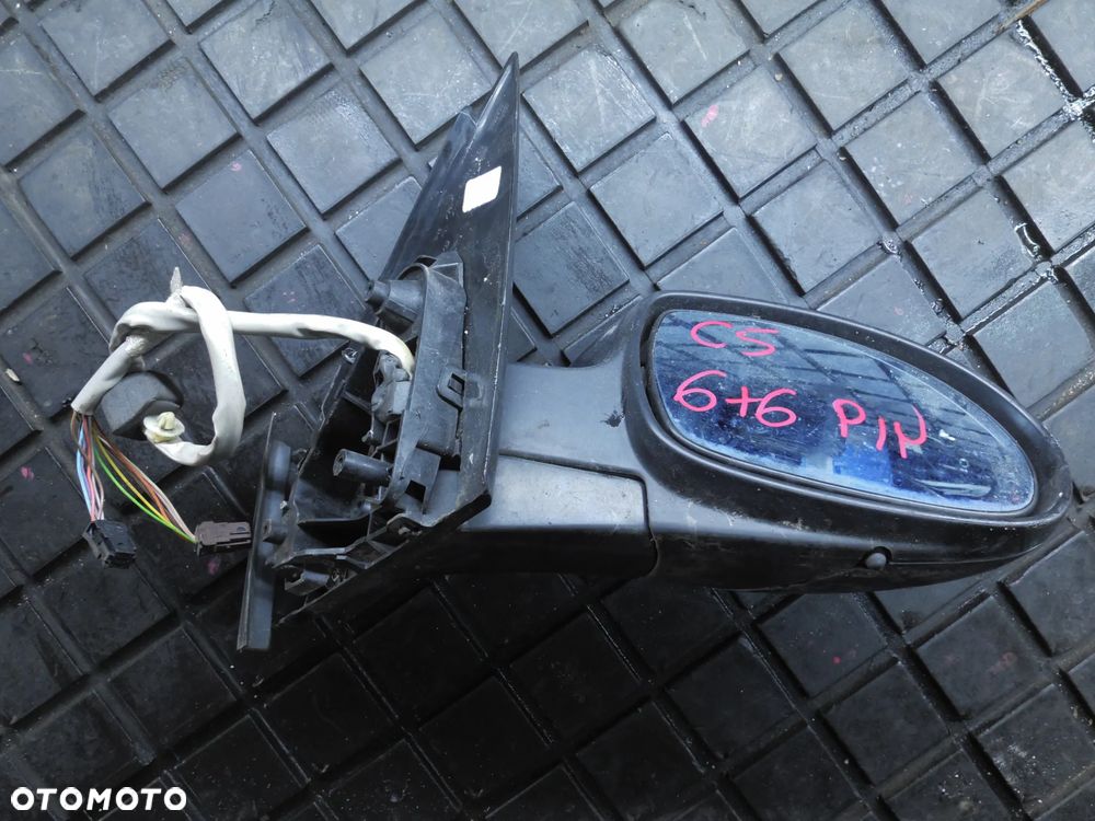 LUSTERKO PRAWE CITROEN C5 I LIFT 12PIN PINÓW 6+6 EUROPA - 2