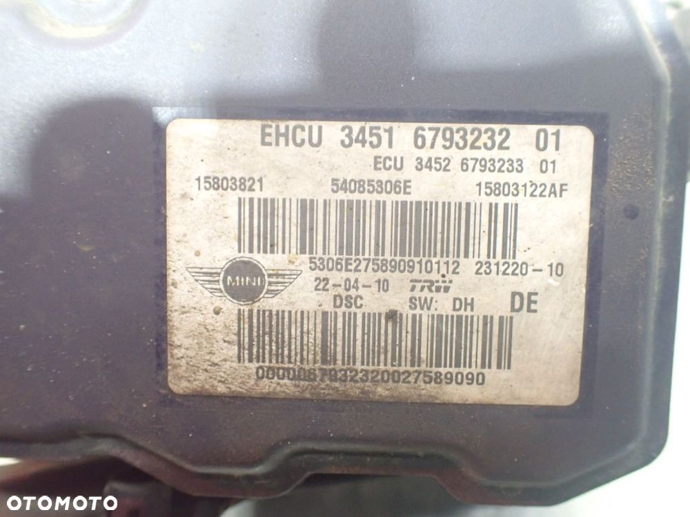 POMPA ABS MINI ONE R57 1.6 - 3