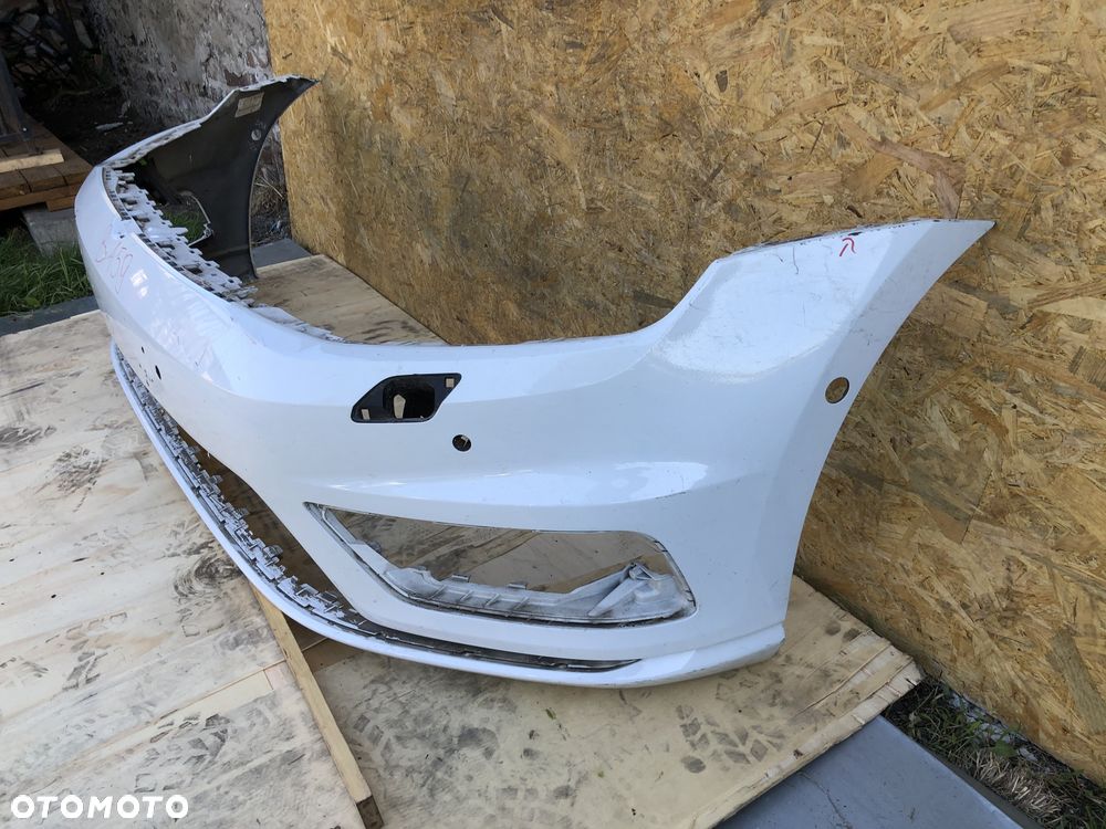 B159. Zderzak Przedni Przód Volkswagen Golf VII Biały R-Line Przedlift (2012-2015) - Wysyłka - 2