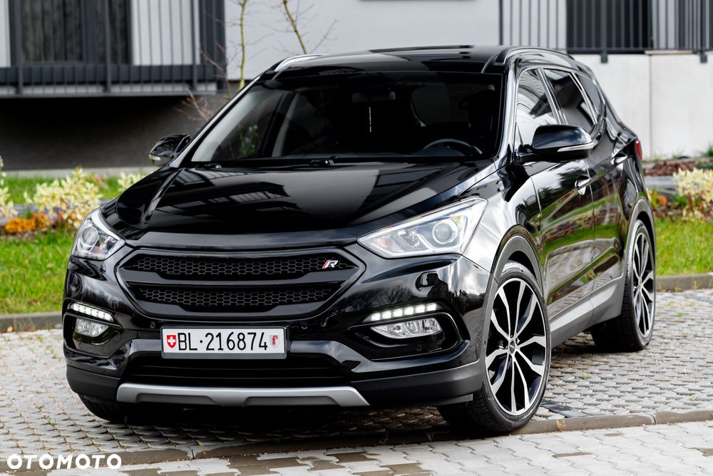 Hyundai Santa Fe blue 2.2 CRDI 4WD Automatik 7-Sitzer Premium