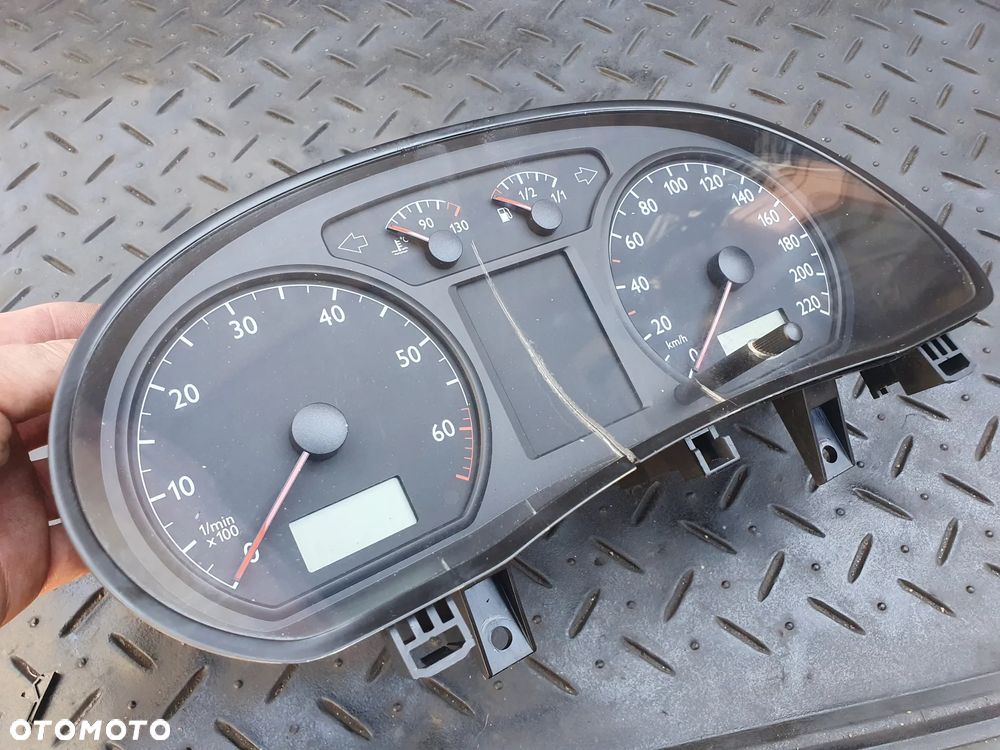 VW POLO N9 9N 05-09 LICZNIK ZEGARY OBROTOMIERZ OE 6Q0920800PX - 2