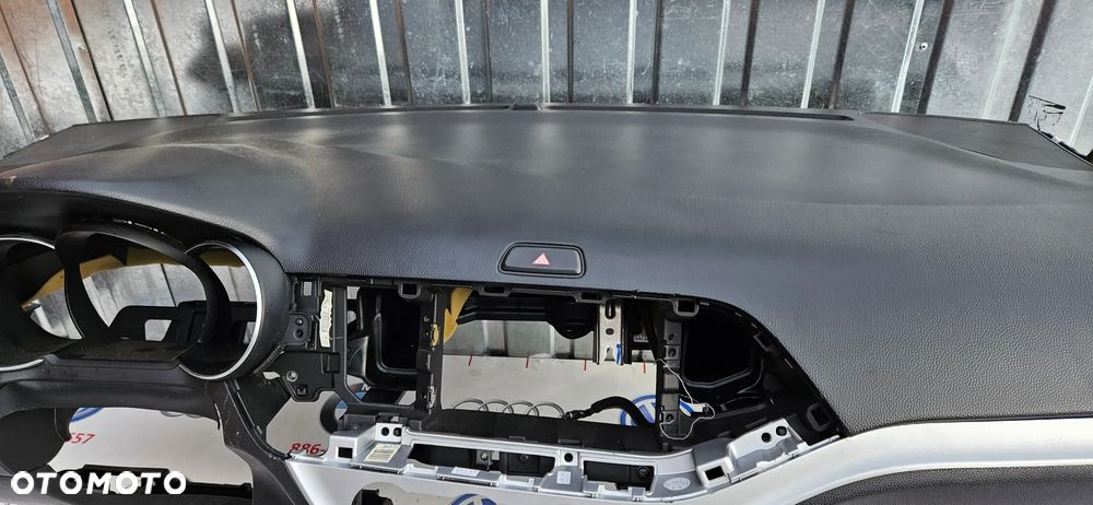 Kia Picanto 2 II 2011- Kokpit Konsola Deska rozdzielcza Poduszka kierowcy pasażera Airbag  NIE REGENEROWANA ORYGINAŁ 569001Y150EQ - 13