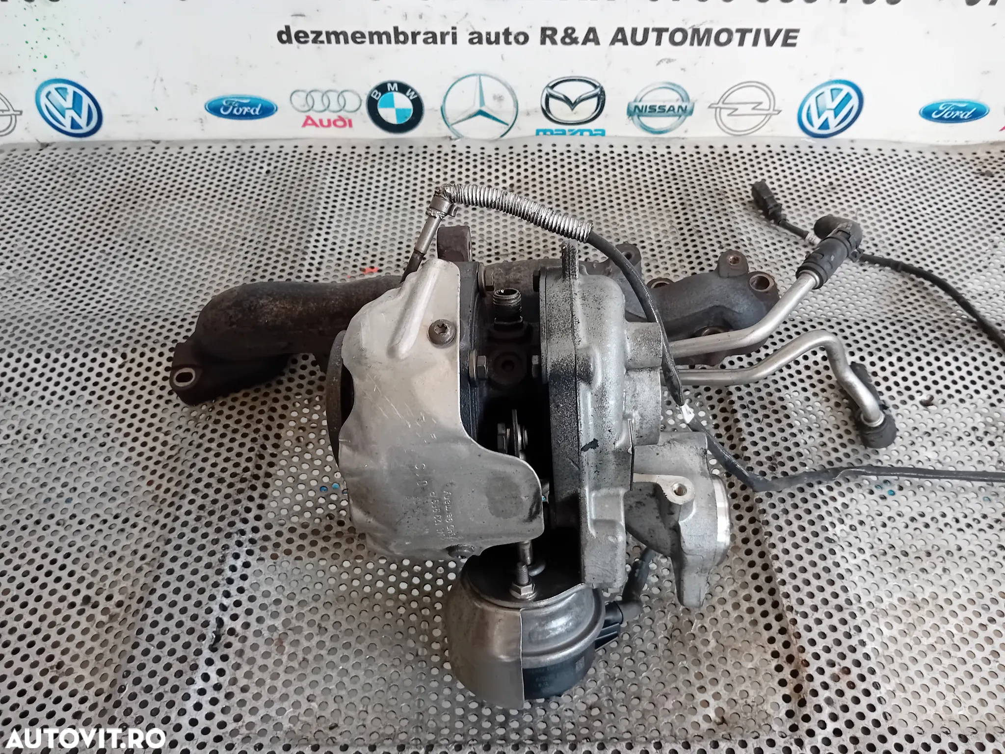 Turbo Turbina Audi A4 A5 A6 C7 Q3 Q5 2.0 Tdi 190 Cai Motor CNH Cod 04L253056C Cutie Automata NYU - 5