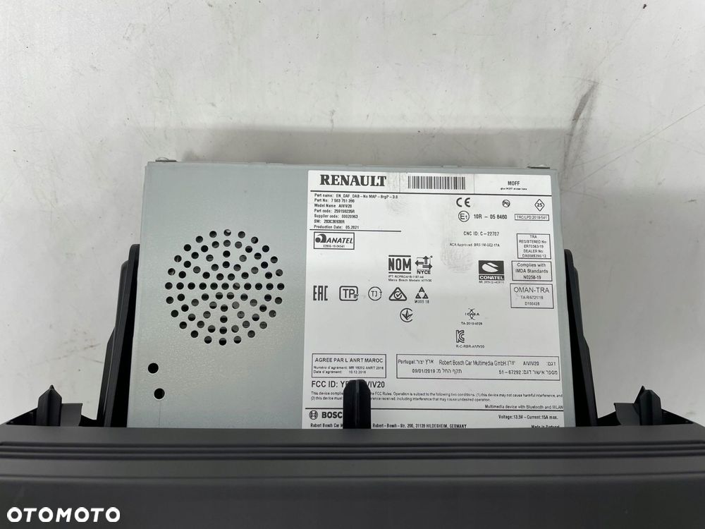 radioodtwarzacz renault kangoo iii 2022 259159235r - 4