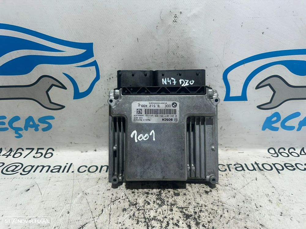 .Centralina Motor Original Bosch BMW N47D20C 8512499 0281017551 2007 - 2015 - 1