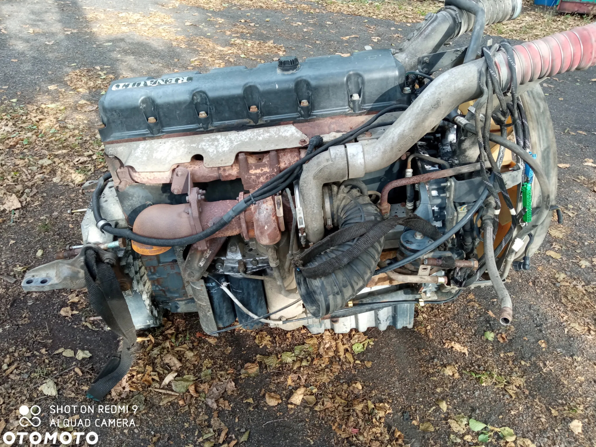 silnik RENAULT premium 420 DCI, kompletny - 2
