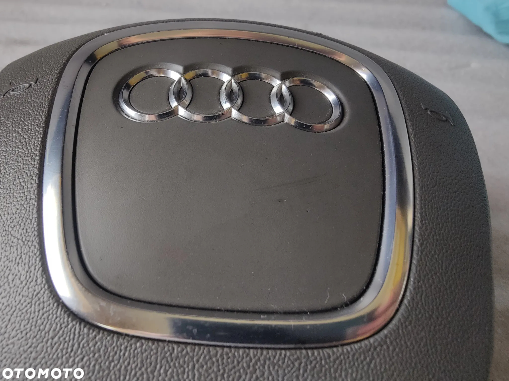 Audi A6 S6 C6 4F 2008 PODUSZKA POWIETRZNA AIRBAG KIEROWNICY 4F0880201BK - 2