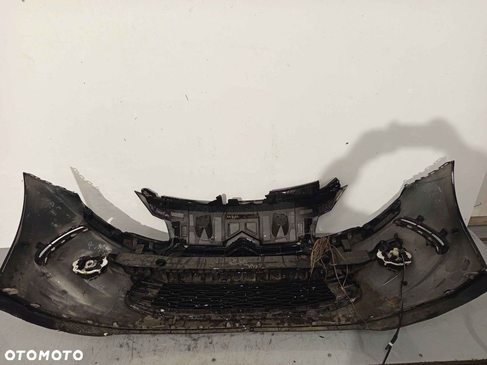 } ZDERZAK PRZÓD PRZEDNI CITROEN DS3 EXL CZARNY HALOGENY - 5