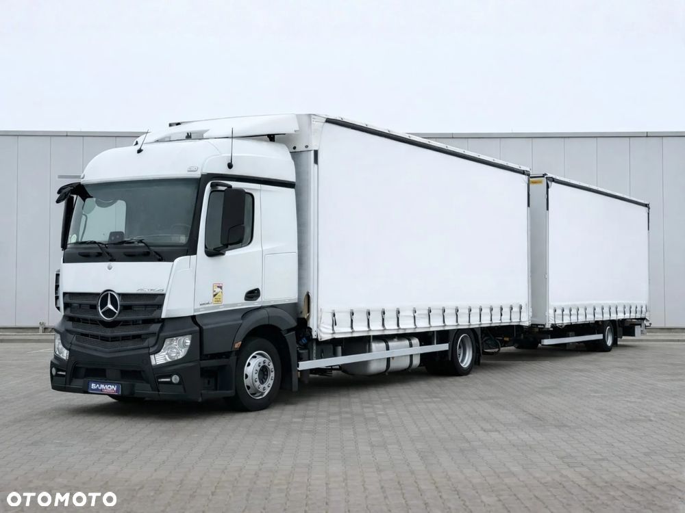 Mercedes-Benz ACTROS 1830 / ZESTAW TANDEM 120 M3 / PRZEJAZDOWY / 7,75 M + 7,75 M / SALON PL - 3