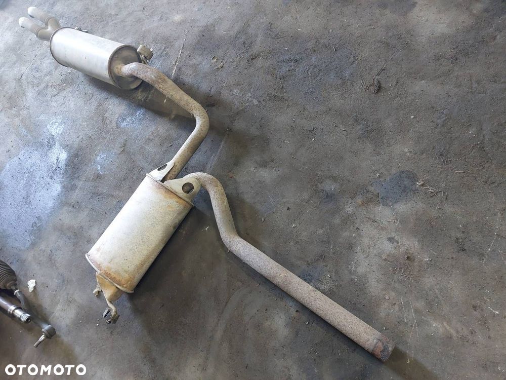 TŁUMIK WYDECH ŚRODKOWY + KOŃCOWY AUDI A4 B5 1.9 TDI 8D0253611S 8D0253411G - 2