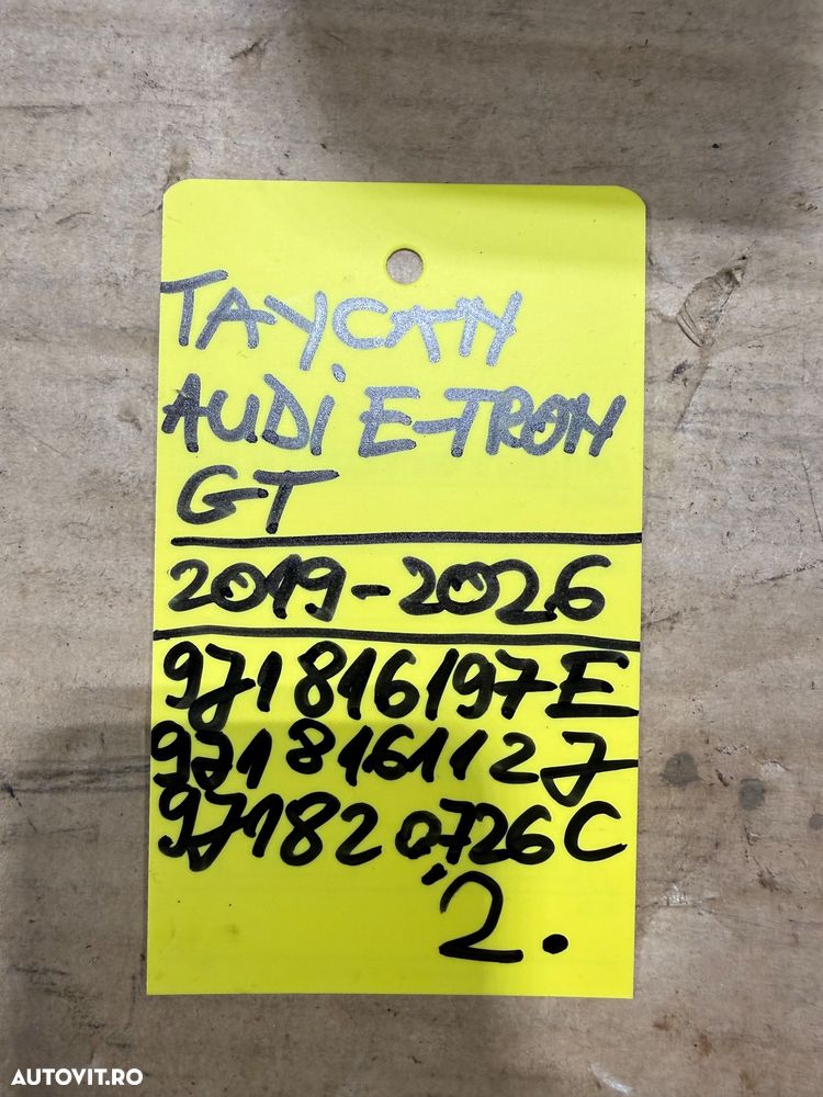 Conducta, furtun, teava aer conditionat POERSCHE TAYCAN ,AUDI E-TRON GT 2019-2025 cod 9J1816112J, 9j1816197E, 9J1820726C - 4