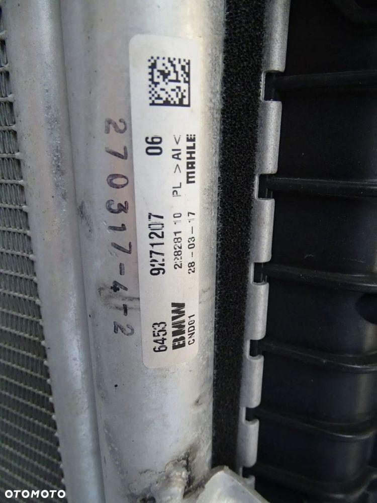 BMW X1 F48 F49 X2 F39 MINI F54 F60 DIESEL KOMPLET CHŁODNIC WENTYLATOR - 9