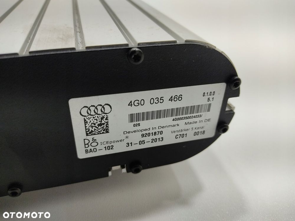 wzmacniacz power ice audi a7 4g 4g0035466 2010-2014 - 5
