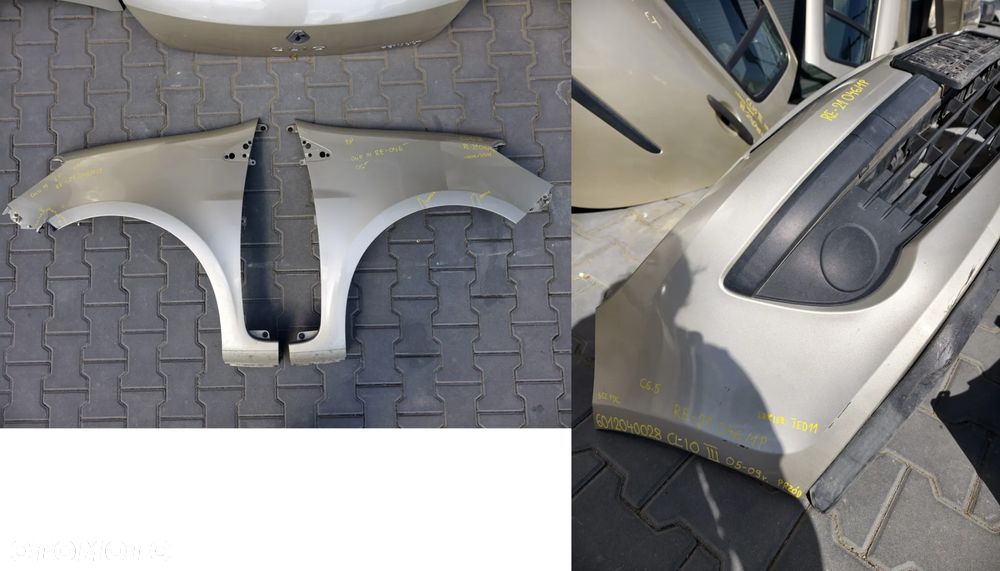RENAULT CLIO III DRZWI / ZDERZAK / KLAPA / MASKA / BŁOTNIK 185 błotnik - 33