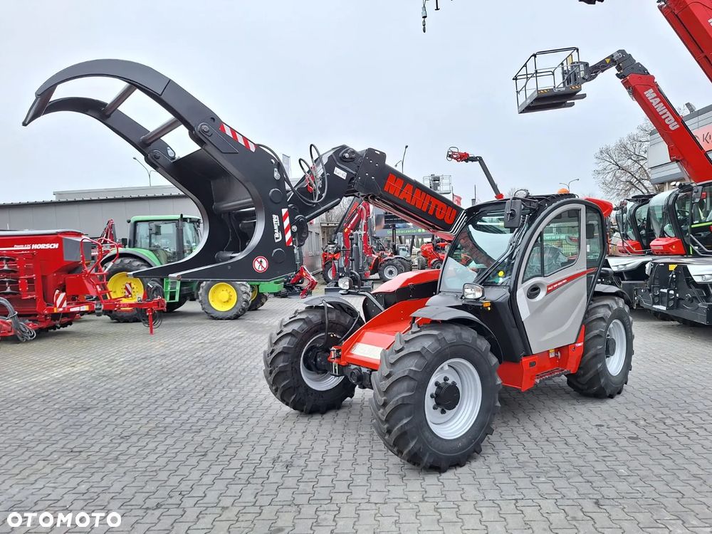 Manitou chwytak do drewna ładowarka teleskopowa Manitou CLHW 1200/3 - 4