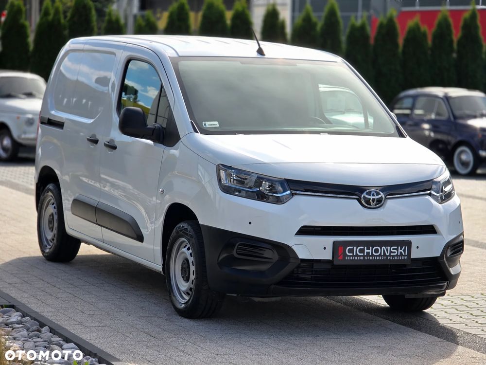 Toyota Proace City 1.2 D-4T 110KM  3 OSOBOWA Furgon Blaszak BEZWYPADKOWA z Polskiego Salonu I Pierwszy i Jedyny Właściciel I Stan auta "jak NOWE" I Pełna Faktura Vat 23% - 2