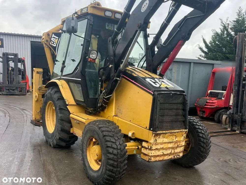Caterpillar Koparko Ładowarka CAT Caterpillar 428D 428 D Osprzęt 5 Łyżek - 5