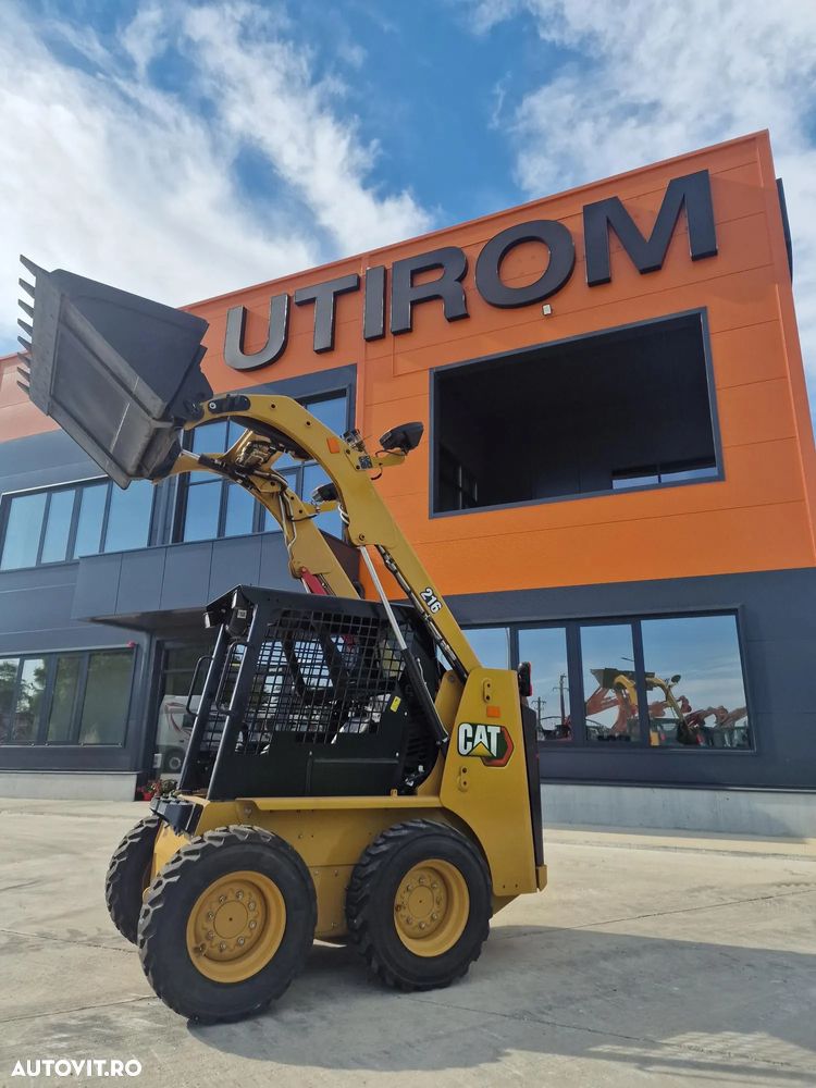 Caterpillar SKID STEER, 2024, NOU, ridica 635kg la 3,2m, cupa, 55CP, Masa operationala 2,6t, Fara usa cabina, posiblitate leasing, -PRMOTIE 36.900 EUR+Tva - 10