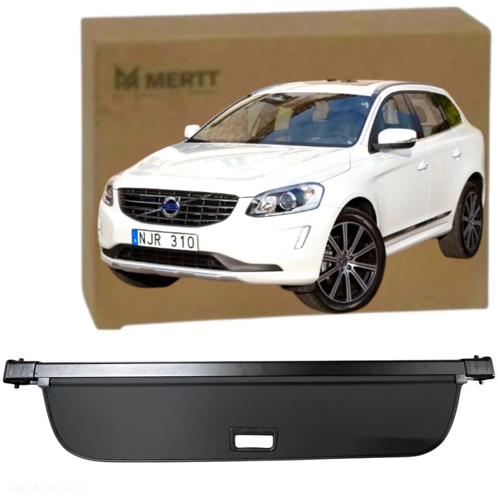 VOLVO XC60 XC 60 2008-2017 ROLETA BAGAŻNIKA czarna tył tylna - 2
