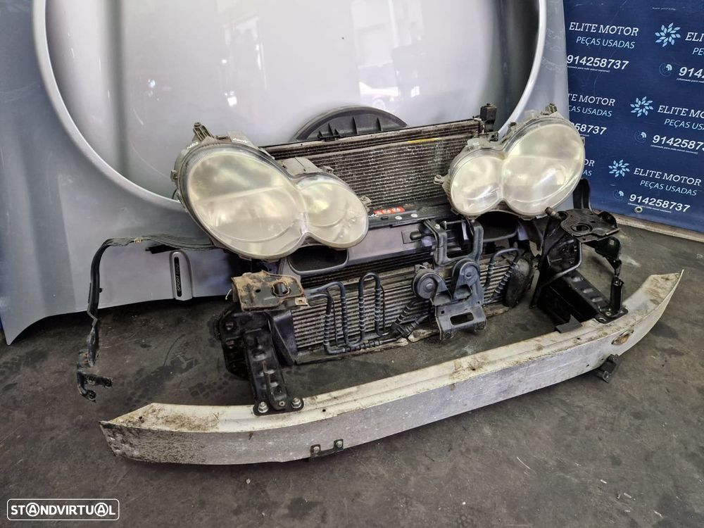 Frente completa usada MERCEDES CLASS C W203 SPORT COUPE AMG 220 CDI parachoques capot oticas guarda lamas reforço - 7