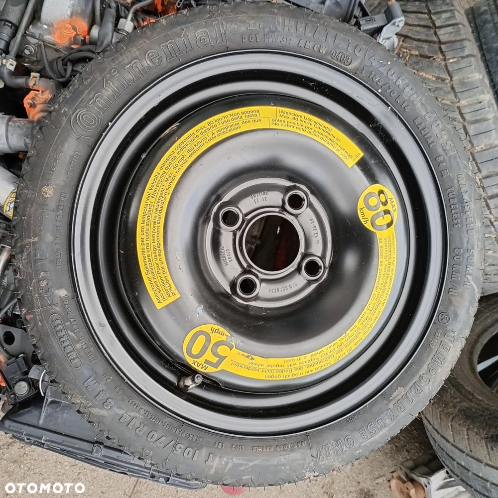 Koło dojazdowe polo Ibiza Arosa 4x100 - 1