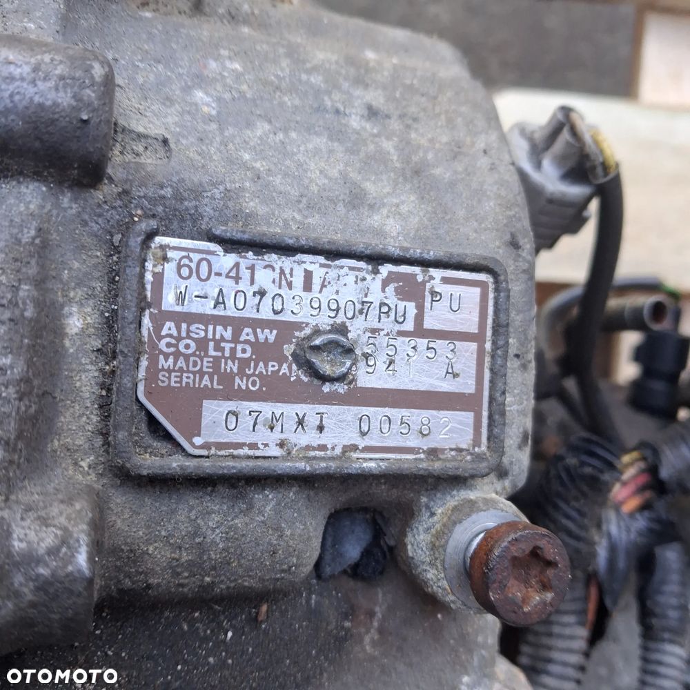 Automatyczna skrzynia biegów uszkodzona. - 2