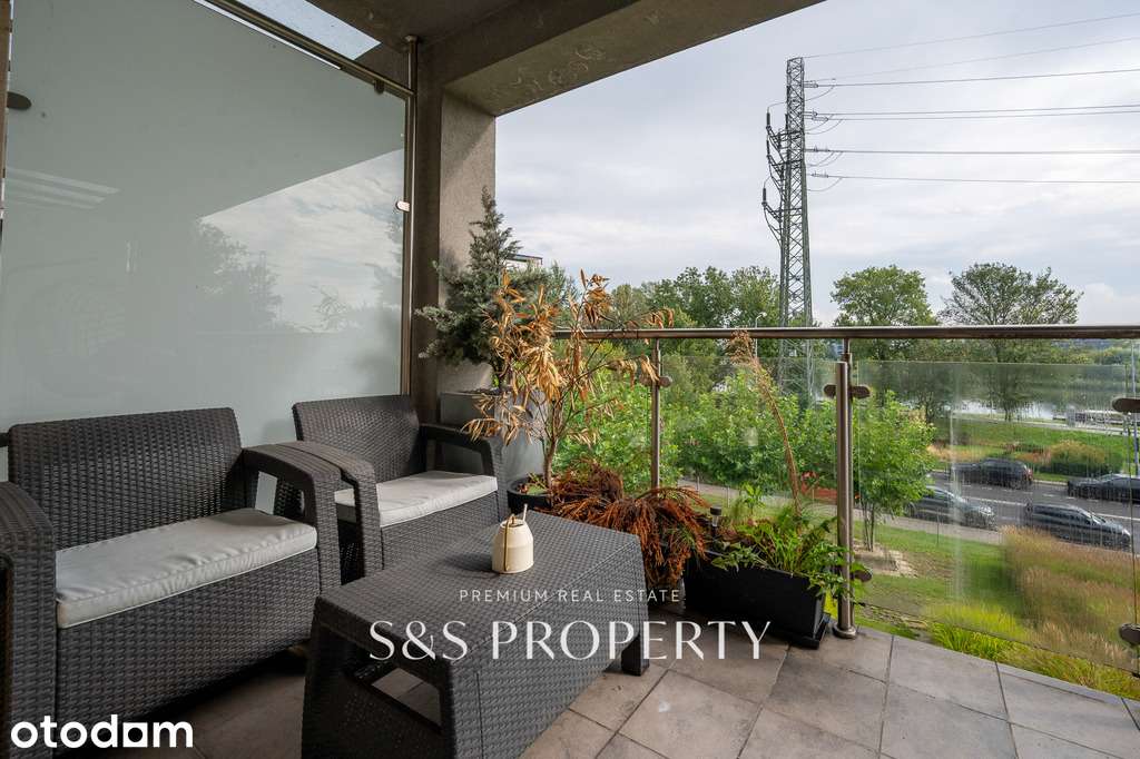 Apartament z widokiem na Wisłę | Grzegórzki | ENG