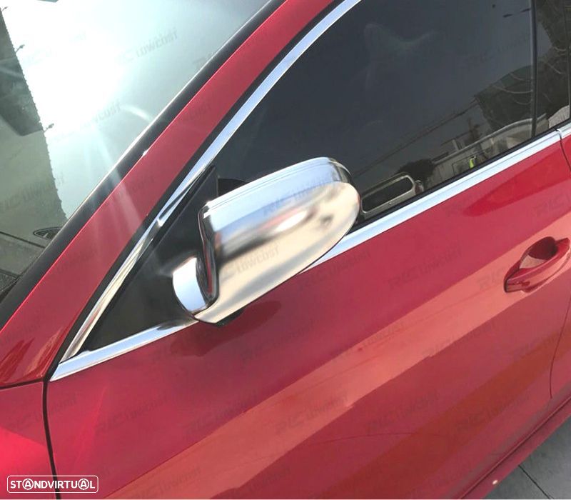 CAPAS DE ESPELHOS RETROVISORES PARA AUDI A3 A4 A5 - 2