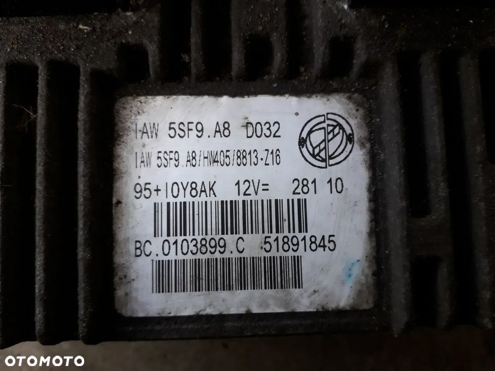 sterownik silnika 51891845 5SF9A8 Grande Punto Evo 1.2 - 2