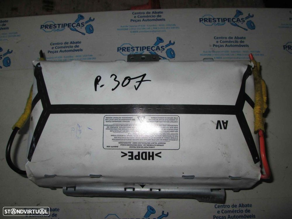 Airbag Passageiro 9634529680 PEUGEOT 307 2002 - 1
