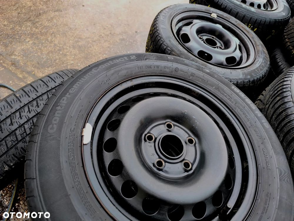 5x112 Felgi Stalowe Stal 15 Koła Letnie Lato VW GOLF 6 5 TOURAN CADDY JETTA PASSAT B5 SHARAN AUDI A4 B6 A6 C5 B5 SEAT ALTEA ALHAMBRA LEON II TOLEDO III SKODA OCTAVIA II III 4mm Legnica ALU-RAD 195/65 - 5