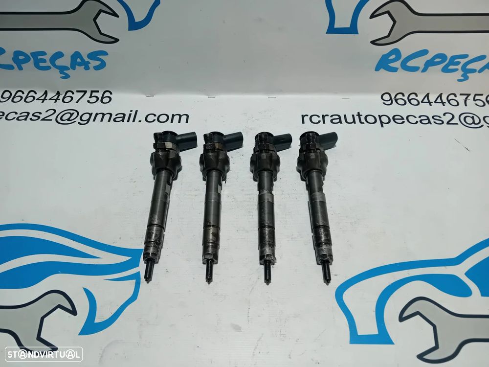 .Conjunto 4 Injetores Bosch BMW N47D20 N47 16D 18D 7798446 0445110289 - 5
