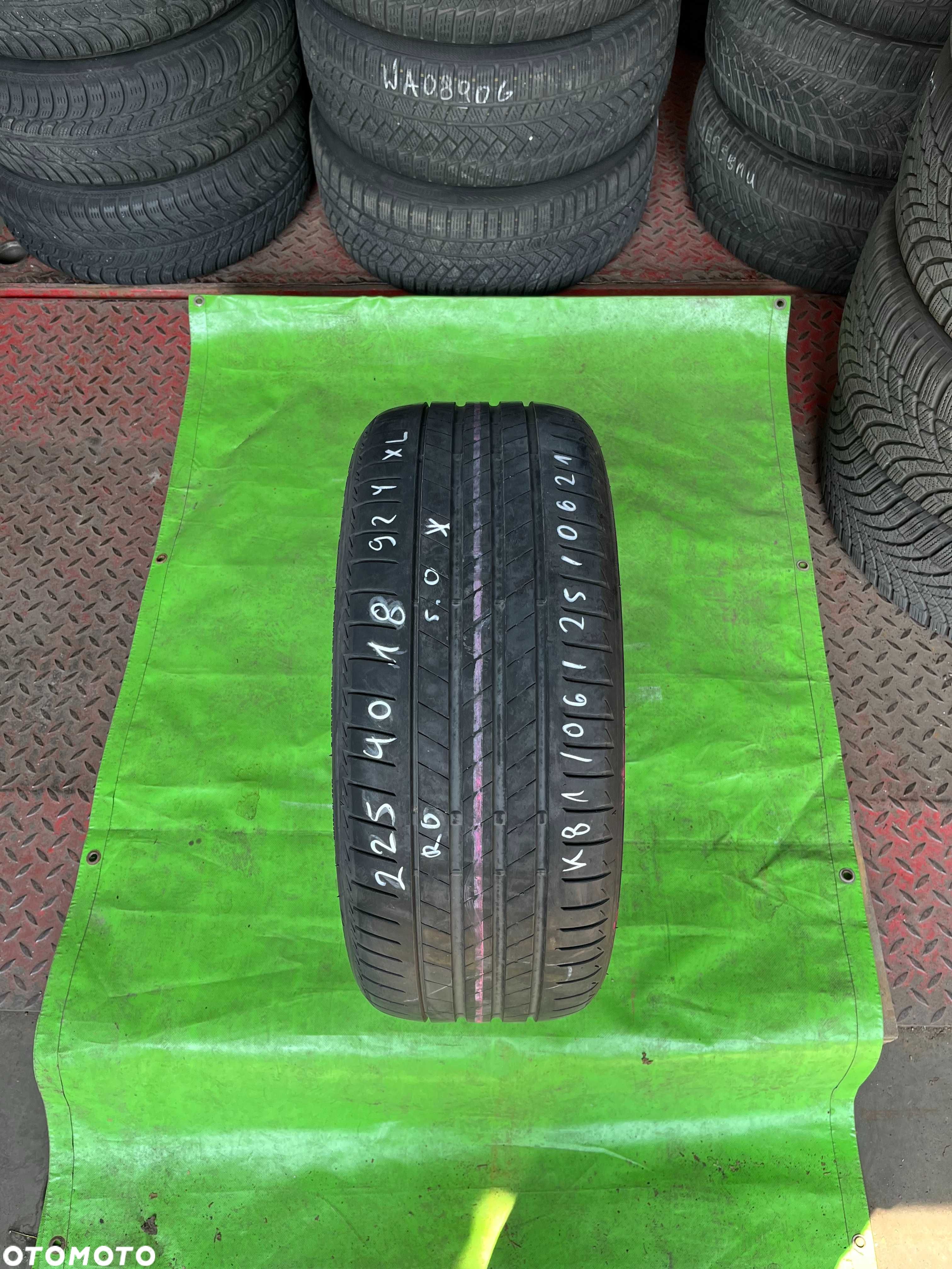 opona 225/40R18 92 Y XL *- BMW Bridgestone Turanza T005 - 1