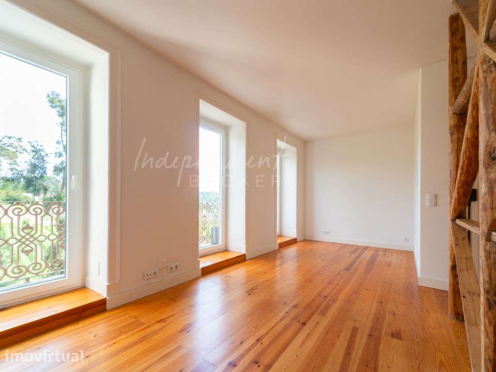 APARTAMENTO T1 PARA ARRENDAMENTO COM VISTA PARA OS JARDINS DA TAPADA - Grande imagem: 3/21