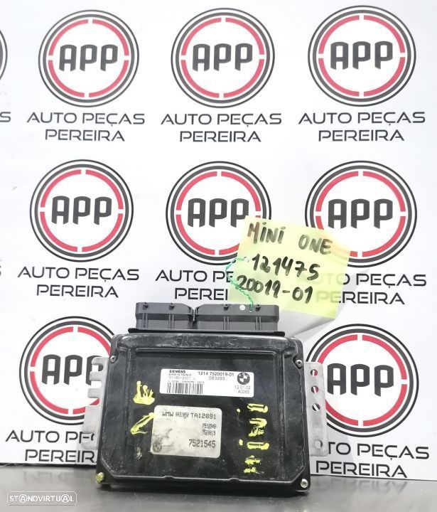 Centralina Mini One, Cooper 2004, referência 12147527, 7530652, 7521545 - 1