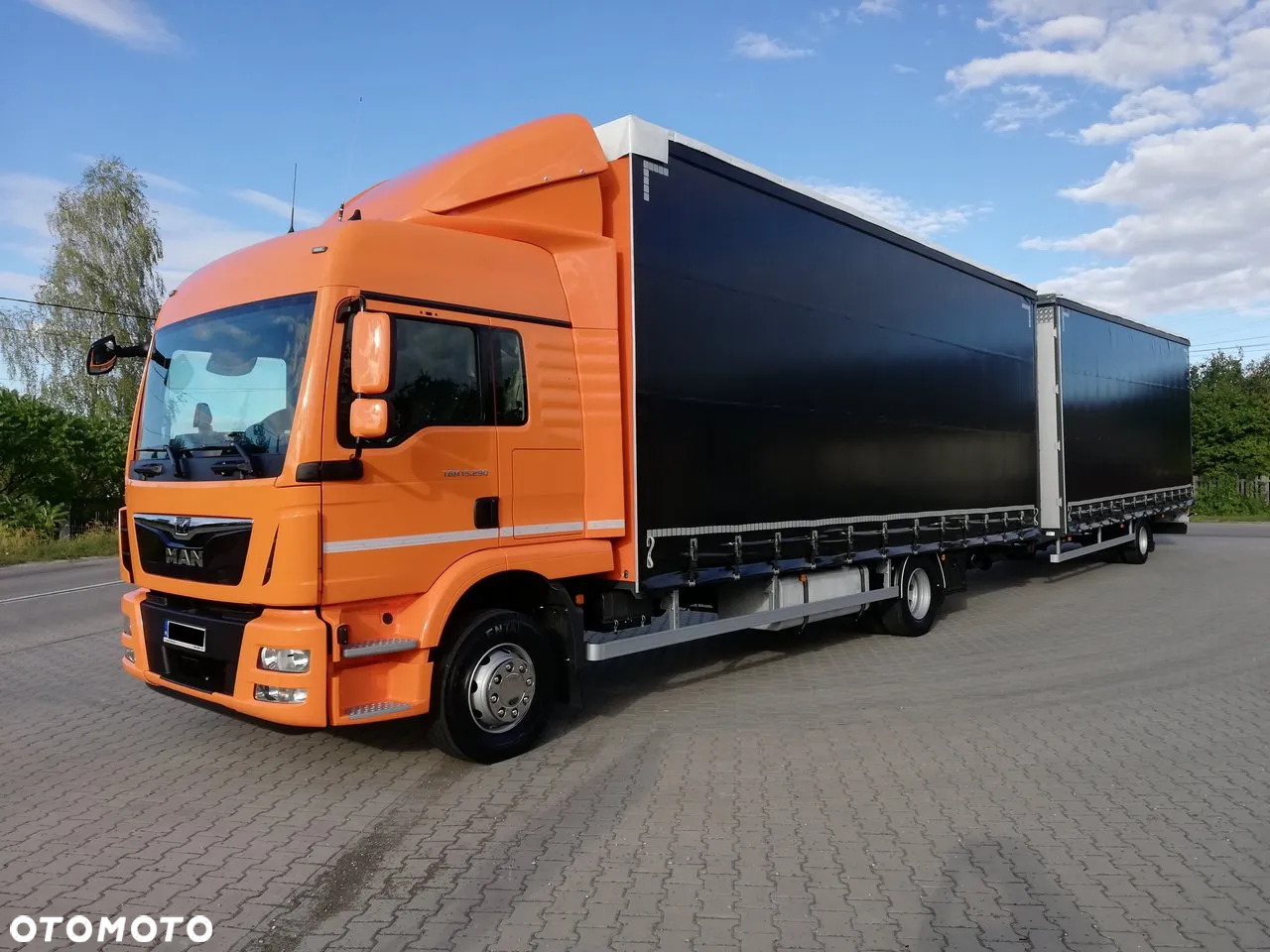 MAN TGL 12.250 Tandem Przejazdowy Zestaw Przestrzenny - 12