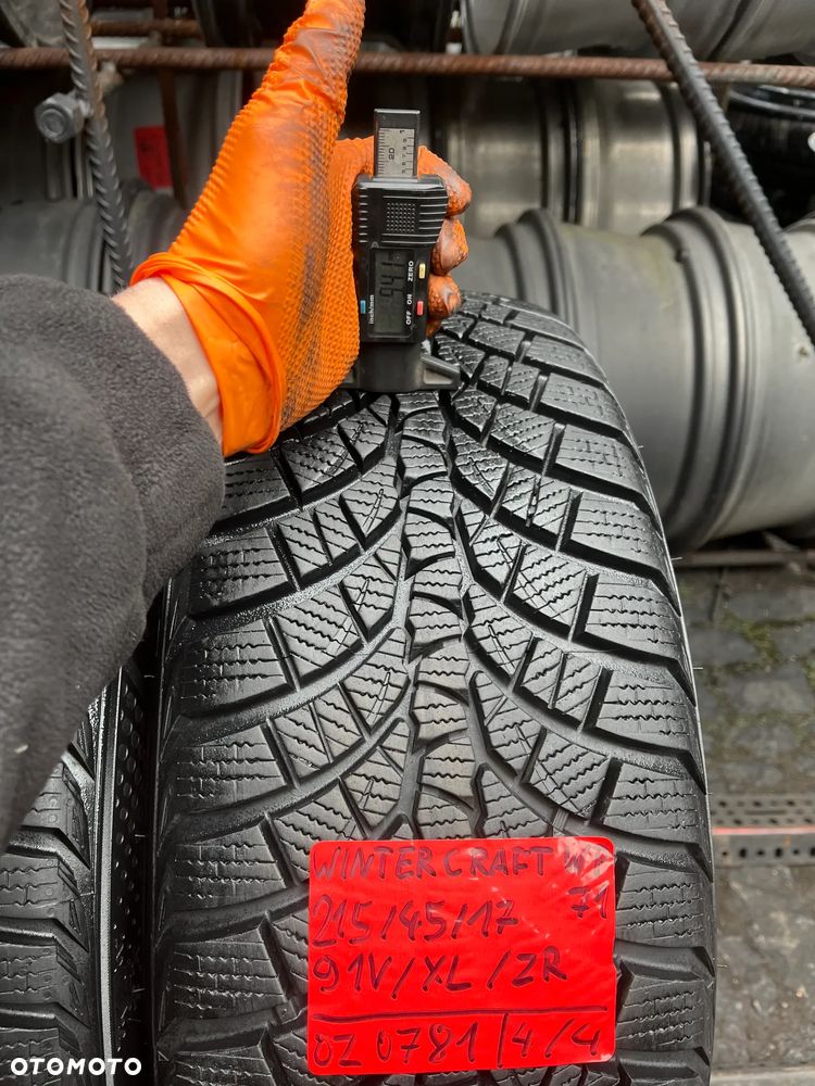 215 45 17 Kumho Winter Craft WP71 91 V XL 4szt. komplet Zima - 8